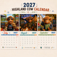 ⏰🔥 ¡OFERTA 50% OFF! 🐮📅 Calendario de Pared Highland Cow 2027 – 12 Diseños Adorables para Llenar tu Hogar de Alegría y Estilo Rústico ✨