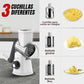 🔥 2025 Venta de cocina 🔥 Rallador manual multifuncional giratorio y picadora 🚀🥕