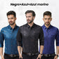 👔Especiales Otoño/Invierno🔥Camisa fina sin planchado para hombre