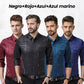👔Especiales Otoño/Invierno🔥Camisa fina sin planchado para hombre