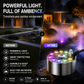 💨 ¡50% DE DESCUENTO AHORA! ⚡ Generador de niebla ultrasónico de 12 LED – Crea una niebla fresca con luces de colores – Ideal para humidificadores, fuentes o decoración de Halloween – Funciona silenciosamente en el agua 💧✨