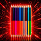 🖍️🌈 Lápices bicolor 3 en 1 – 12 piezas, 24 colores – creatividad sin límites! 💪