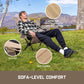 🪑🏕️ NUEVO PRODUCTO 2026: 50% DE DESCUENTO – Silla de camping multiposición – 3/4 posiciones de reclinación – Reposapiés extensible – Estructura de acero al carbono – Tejido Oxford de primera calidad – Diseñada para todo tipo de terrenos 🌞⛰️✨