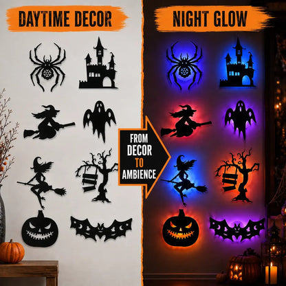 🎃 Luces LED de Halloween para pared