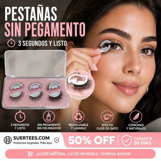 🔥Oferta imperdible 2026: 50% de descuento✨⚡ ¡Más de 50.000 unidades vendidas! 🎁Pestañas postizas autoadhesivas reutilizables