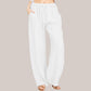 🔥👗ÚLTIMO DÍA – 49% DE DESCUENTO Pantalones cómodos de lino y algodón para mujer, ligeros y elegantes ☀️🌿 Perfectos para el verano, la oficina en casa y los viajes: transpirables, de pierna ancha.