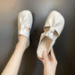 🎊2025 varmt salg👣 Sandaler i blødt læder med konkavt design og flade mules