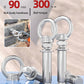 6PCS/Pack Tornillo de expansión de anillo de elevación de acero inoxidable 304