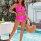 🏝️HOT UDSALG 49% FRA👙 Mavekontrollerende badedragter Modest High Waisted Bikini Sets