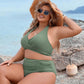 🏝️HOT UDSALG 49% FRA👙 Mavekontrollerende badedragter Modest High Waisted Bikini Sets