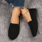 Dame Slip-On Casual Sko med Flad Blød Sål
