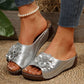 Kvinder Komfort Blomster Slip-On Sandaler