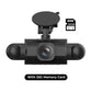 1080p 4-Kanals Dashcam med G-Sensor