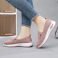 Dames Lette Åndbare Slip-On Casual Sko