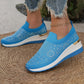 Rhinestone Slip-on Afslappet Mesh stof sneakers til kvinder