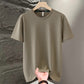 Herremode Ensfarvet T-shirt