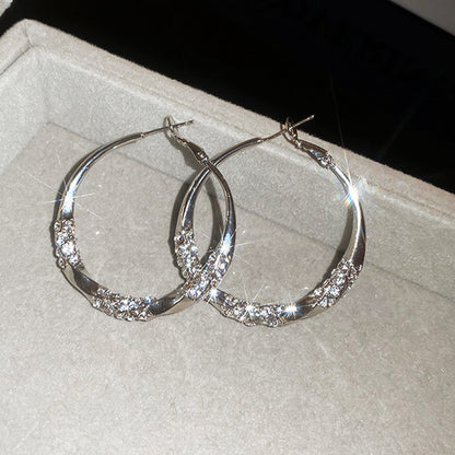 💖Pendientes Círculo con Circonita