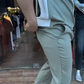 ⏳Conjunto especial de top y pantalones casuales para hombre con cuello redondo y pantalones por tiempo limitado⏰