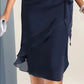 Vestido Elegante y a la Moda de Color Sólido