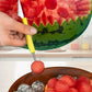 🍉✨ Kit 3 en 1 de Acero Inoxidable para Melón – Boleado Perfecto, Sacabocados y Decoración de Frutas sin Oxidarse 🍈👌