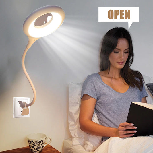 🏆 Lámpara LED USB de alta tecnología con control por voz ⚡👑