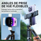 Trípode portátil para teléfono y palo selfie