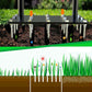 🌱🛠️ Herramienta para aflojar la tierra: aireador de césped para jardín y césped.