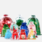 🎁 ¡Celebra la Navidad con 50% DESCUENTO! 🎄 Bolsas Regalo Navideñas con Cordón