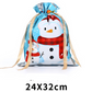 🎁 ¡Celebra la Navidad con 50% DESCUENTO! 🎄 Bolsas Regalo Navideñas con Cordón