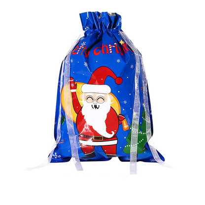 🎁 ¡Celebra la Navidad con 50% DESCUENTO! 🎄 Bolsas Regalo Navideñas con Cordón