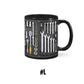 Juego de tazas de café 3D Mechanic Toolbox