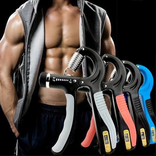 Entrenador de Fuerza de Agarre con Contador Ajustable