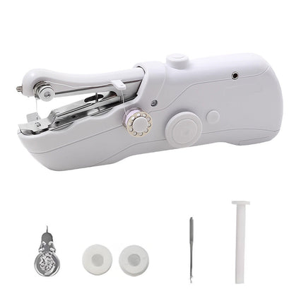 ⏳🔥¡50 % DE DESCUENTO POR TIEMPO LIMITADO! ⏰ 🔥Mini Máquina de Coser Eléctrica Quick Se – Compacta, Rápida y Fácil de Usar ✂️🧵