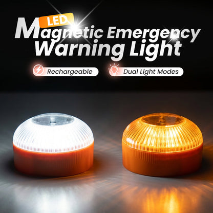 🔈🔈50% DE DESCUENTO🔥Luz LED de advertencia de emergencia magnética