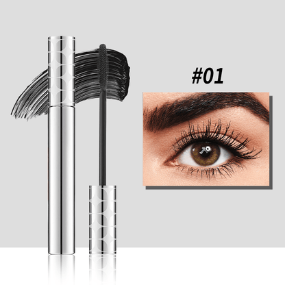 🎉 2 POR 1 – Duo de Máscara de Pestañas Tipo Tubing, Negro y Marrón, Volumen y Largo Intenso sin Manchas ✨👁️