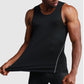 Camiseta sin mangas de compresión para entrenamiento para hombre