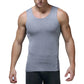 Camiseta sin mangas de compresión para entrenamiento para hombre