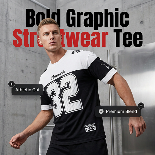 ⏰🔥 ¡50% DE DESCUENTO POR TIEMPO LIMITADO! 👕 Camiseta Casual de Hombre – Estilo Moderno y Cómodo para Todo el Día ✨💪