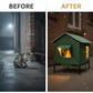 🐱 50% dto. – ¡oferta limitada! Casita elevada para gatos de exterior – impermeable, aislada y plegable. Refugio resistente a la intemperie! 🌧️✨