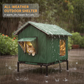 🐱 50% dto. – ¡oferta limitada! Casita elevada para gatos de exterior – impermeable, aislada y plegable. Refugio resistente a la intemperie! 🌧️✨