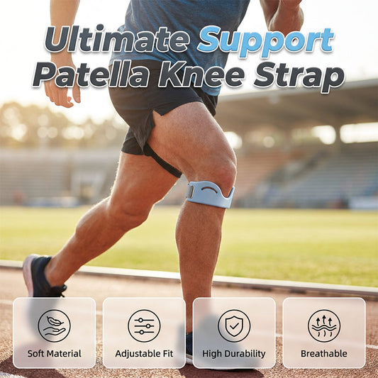 🏃🔥 ¡OFERTA 50% OFF! Soporte de Tendón Rotuliano de Silicona – Estabilidad, Comodidad y Protección para Rodillas Durante el Deporte 💪✨