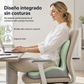 🪑 ¡50 % DE DESCUENTO AHORA! ✨ Cojín Ergonómico de Espuma Viscoelástica con Soporte Lumbar – Cómodo y con Gran Sujeción para Hogar, Oficina y Coche 💺🛡️