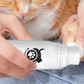 Amoladora de uñas eléctrica con pantalla digital y bajo nivel de ruido para mascotas
