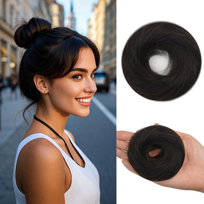 ⏳🔥¡50 % DE DESCUENTO POR TIEMPO LIMITADO! ⏰ ✨ Extensión de Mooño de Color Instantáneo – Scrunchie para Cabello con Volumen
