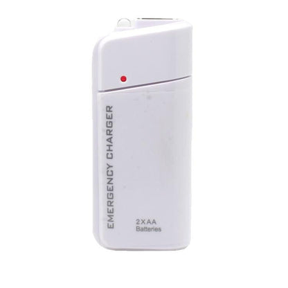 🔋💡 Power Bank de Emergencia con Pilas AA – ¡Nunca Te Quedes Sin Batería! Incluye Linterna LED para Apagones 🆘🔦