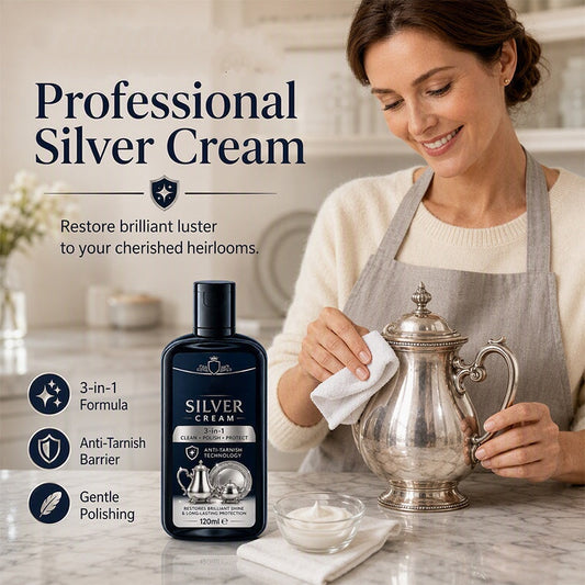 ✨ Crema abrillantadora para plata que evita el deslustre
