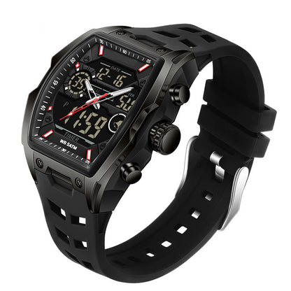 ⌚✨ Reloj Deportivo con Doble Pantalla — Analógico + Digital, Todo en Uno 💪