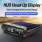 ⌚ ¡OFERTA LIMITADA 50% OFF! 💥 Pantalla Head-Up GPS Solar para Coche – Inteligente, Versátil y Fácil de Usar ✨