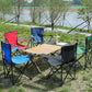 🪑☀️ Silla de camping portátil – respaldo ergonómico, portavasos – hasta 130 kg! 💪