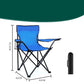 🪑☀️ Silla de camping portátil – respaldo ergonómico, portavasos – hasta 130 kg! 💪